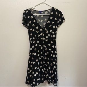 Used • Black buttoned mini dress